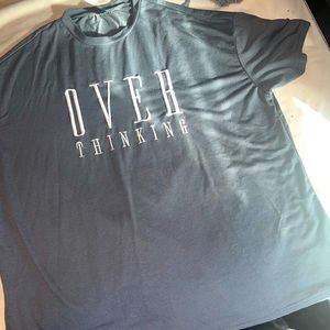 Over thinking Oversized tee